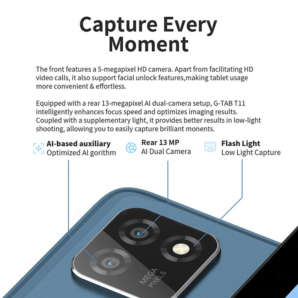 G-tab T11 Android 14 Tablet