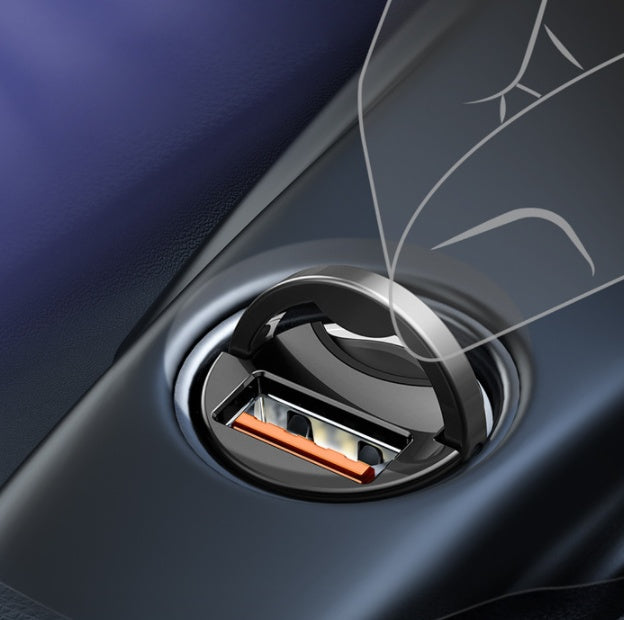 Baseus Baseus Huixiaoxing Mini Car Charger Set PPS Fast Charge Single USB Car Charger 30W Mobile Phone Charger