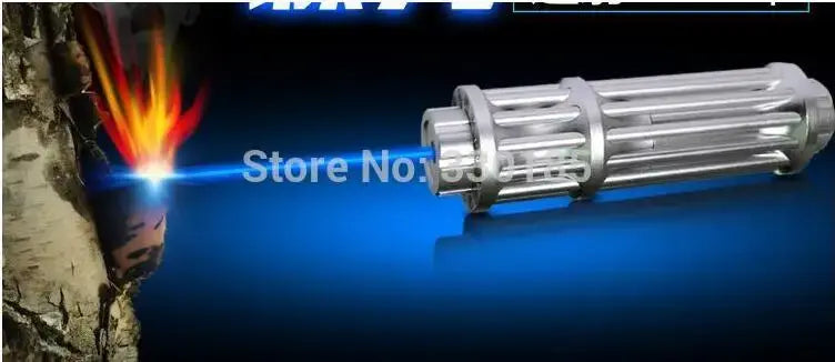 Most Powerful Laser Torch Pointers 500000m 450nm Tactical Blue Beam Visible Strong High Powerful Burning Match Laser for Hunting